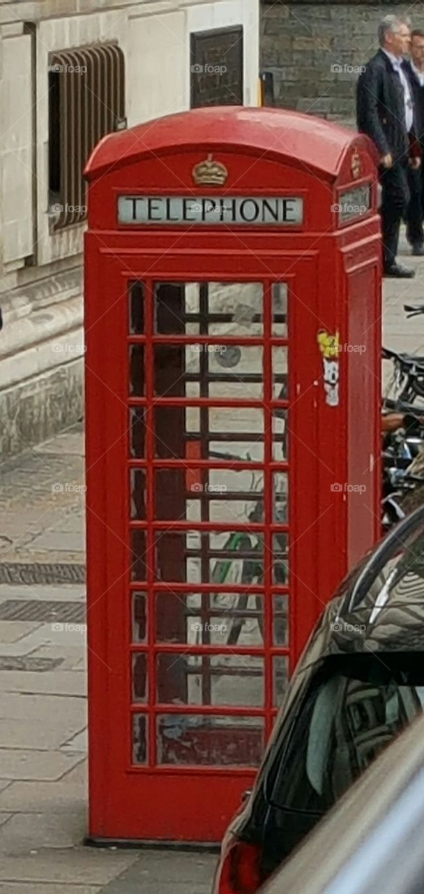 phone box in London