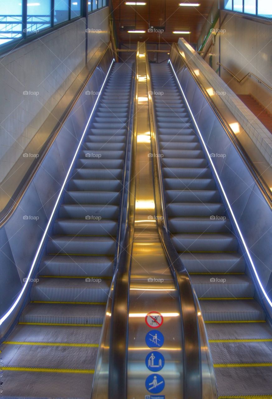 Escalator. Escalator