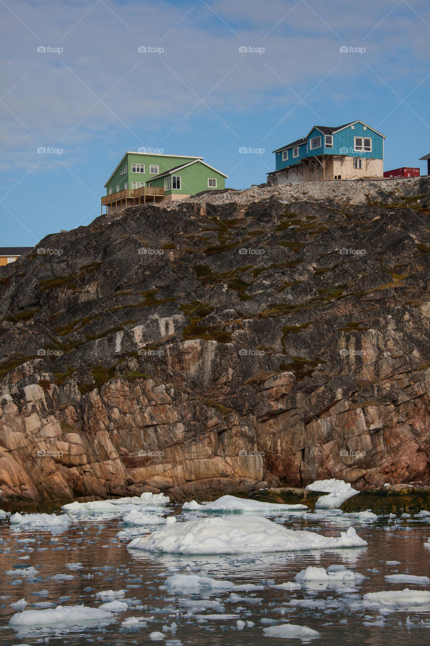 Greenland houses 
