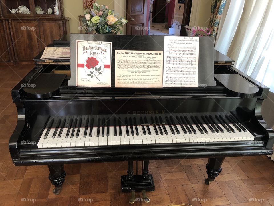 A very beautiful piano, that pianists would be impressed by.