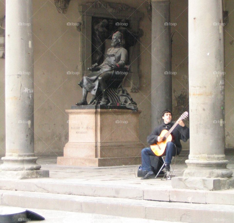 Solo acoustic - Lucca Italy
