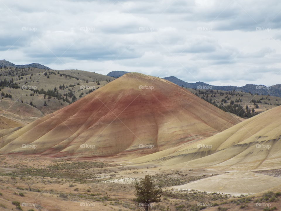 Painted Hills. Oregon.