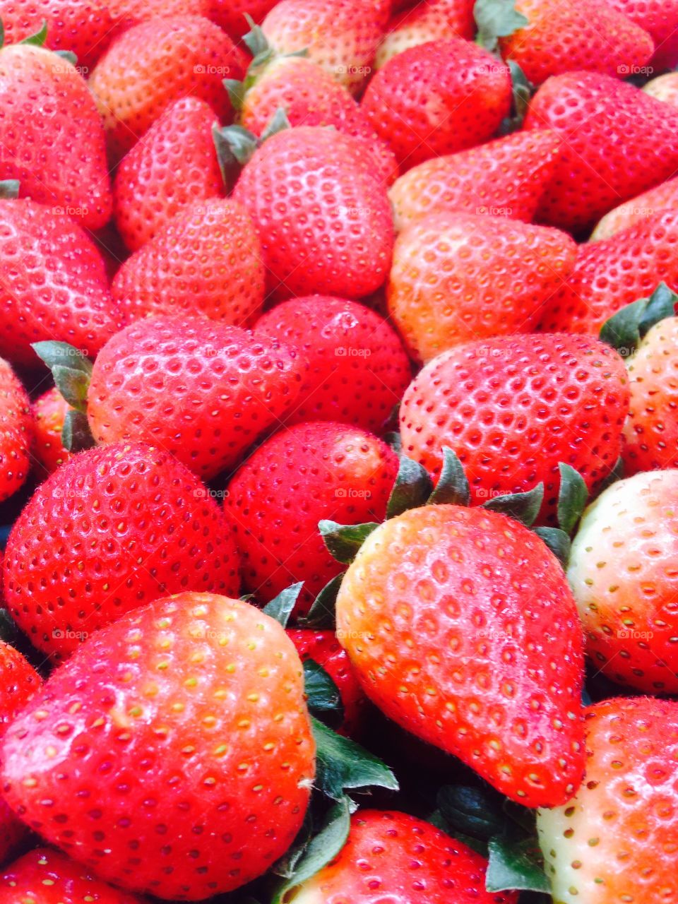 Strawberry Ichigo. Fresh red strawberries from Japan 