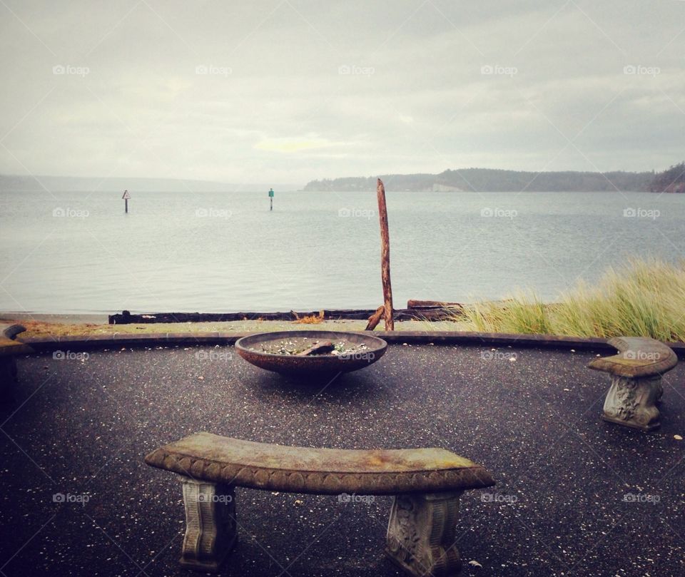 Serenity . Patio overlooking ocean