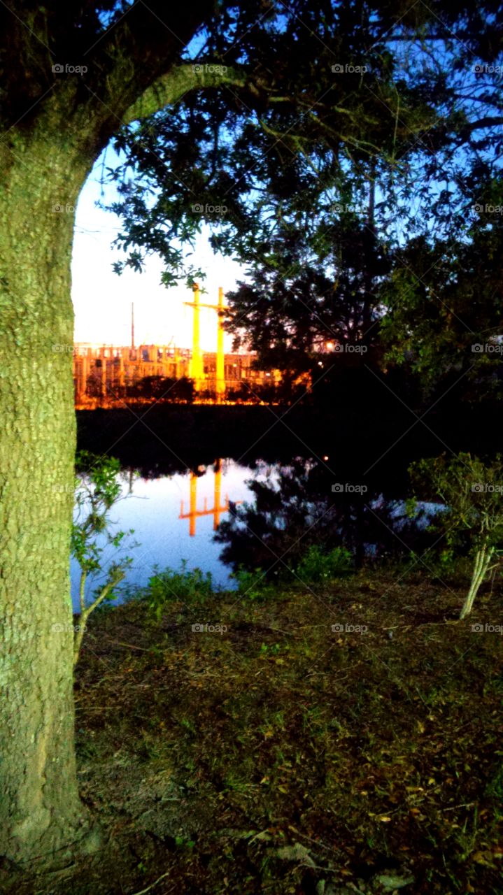 Reflection of crosses