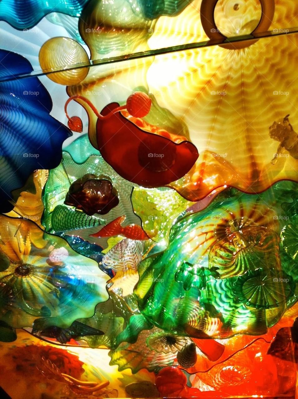 Chihuly exhibit at MFA