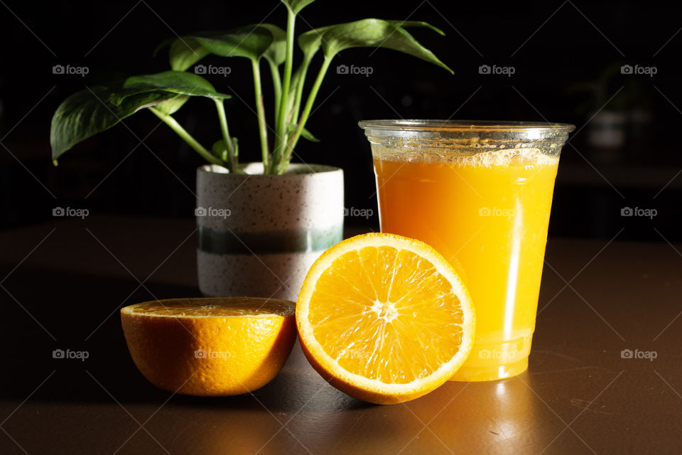 fresh squeezed oranges