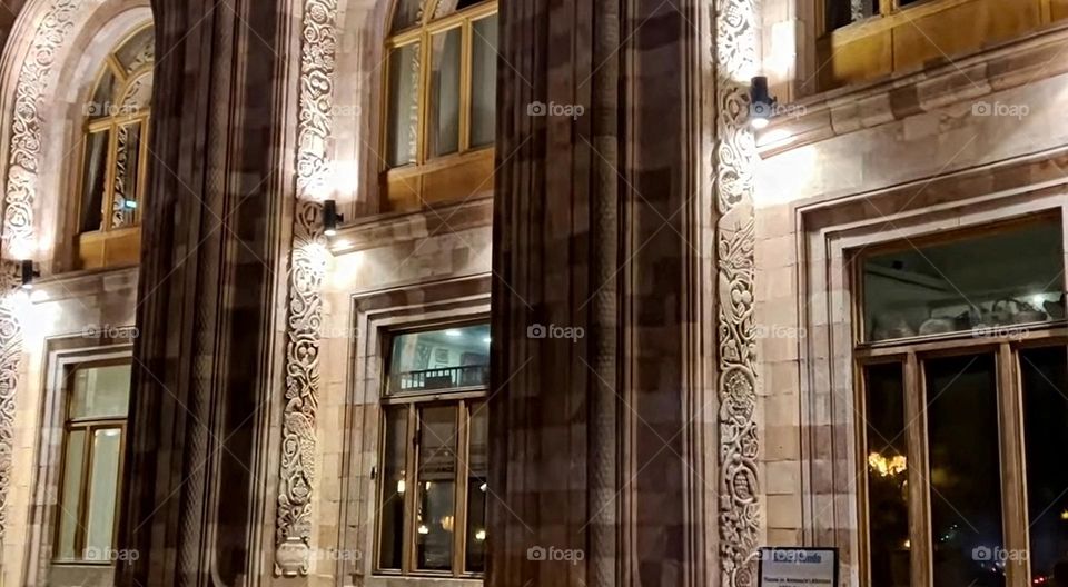 A part of the Armenian government building