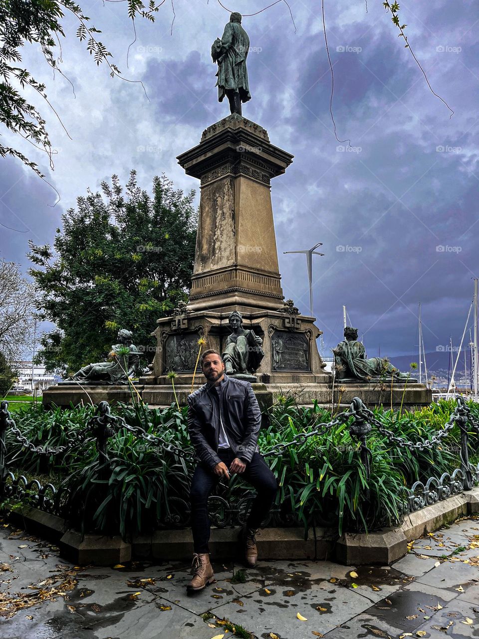 Man protrait challenge 