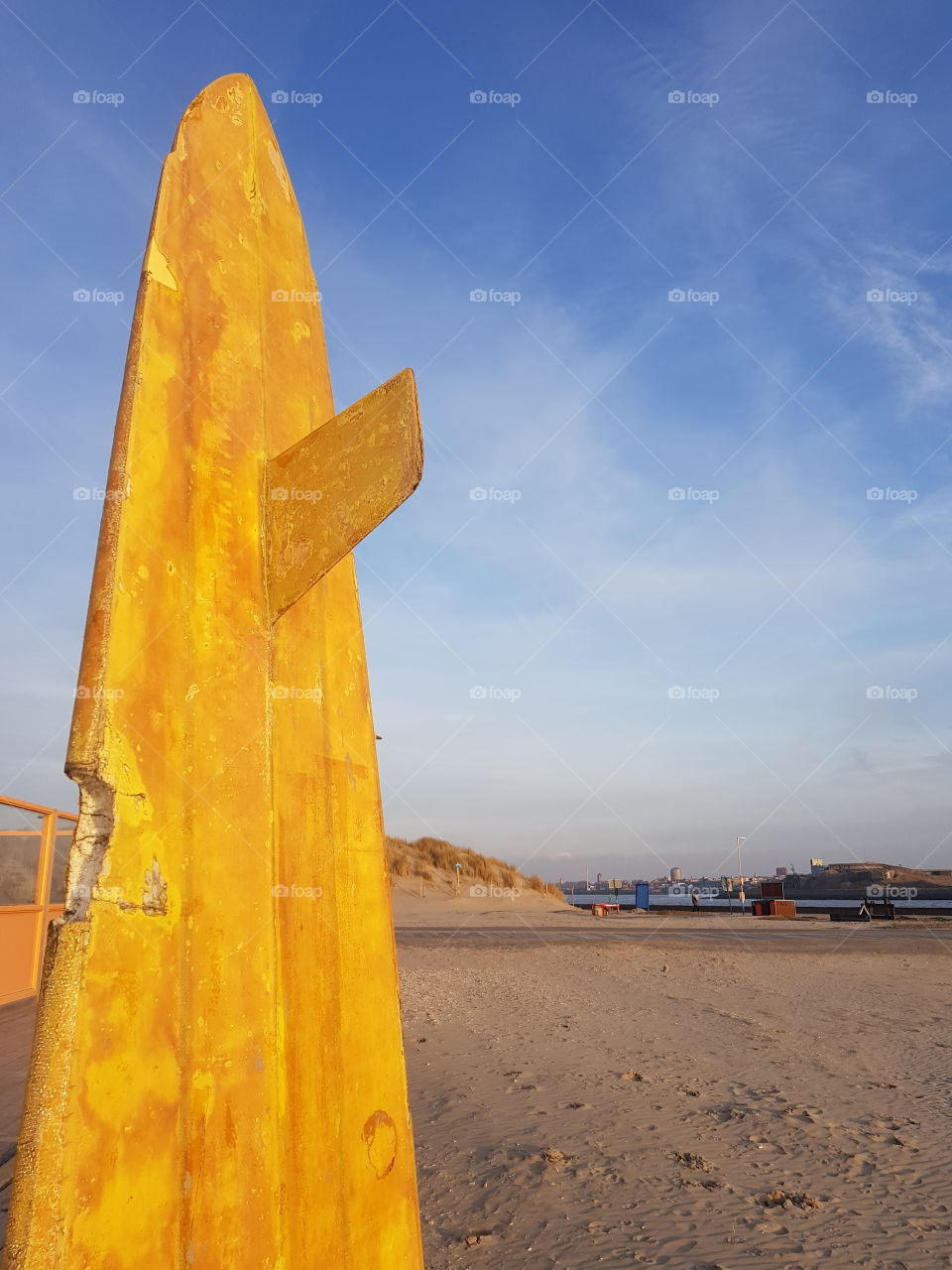 Surfboard wijkaanzee thenetherlands