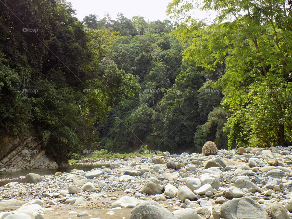 River to mount halimon aceh