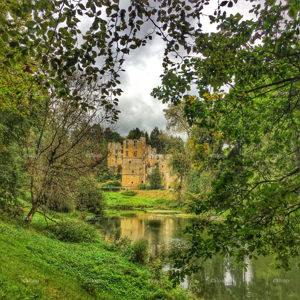 Beaufort castle from Mullerthal trail