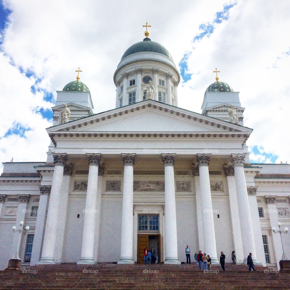 Finland  church  Helsinki 