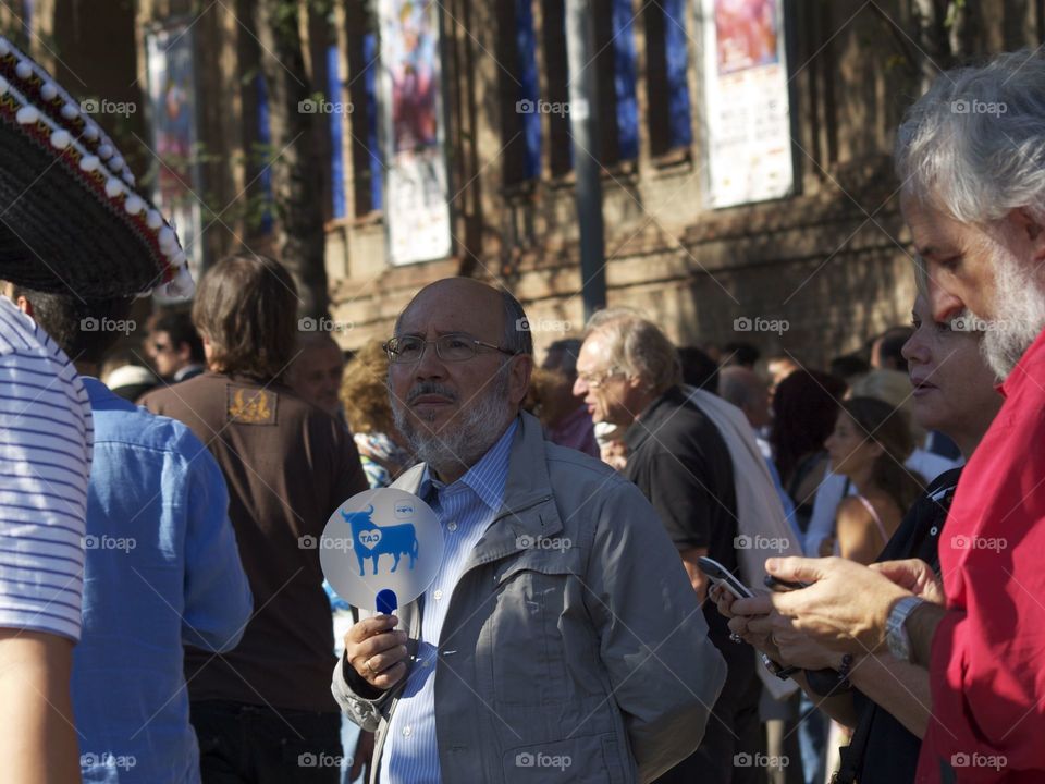 Last "Corrida de Toros" in Catalonia.