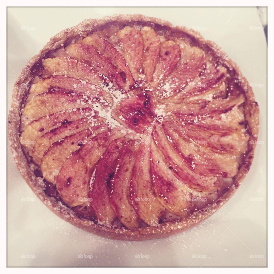 Apple pie . Bday cake