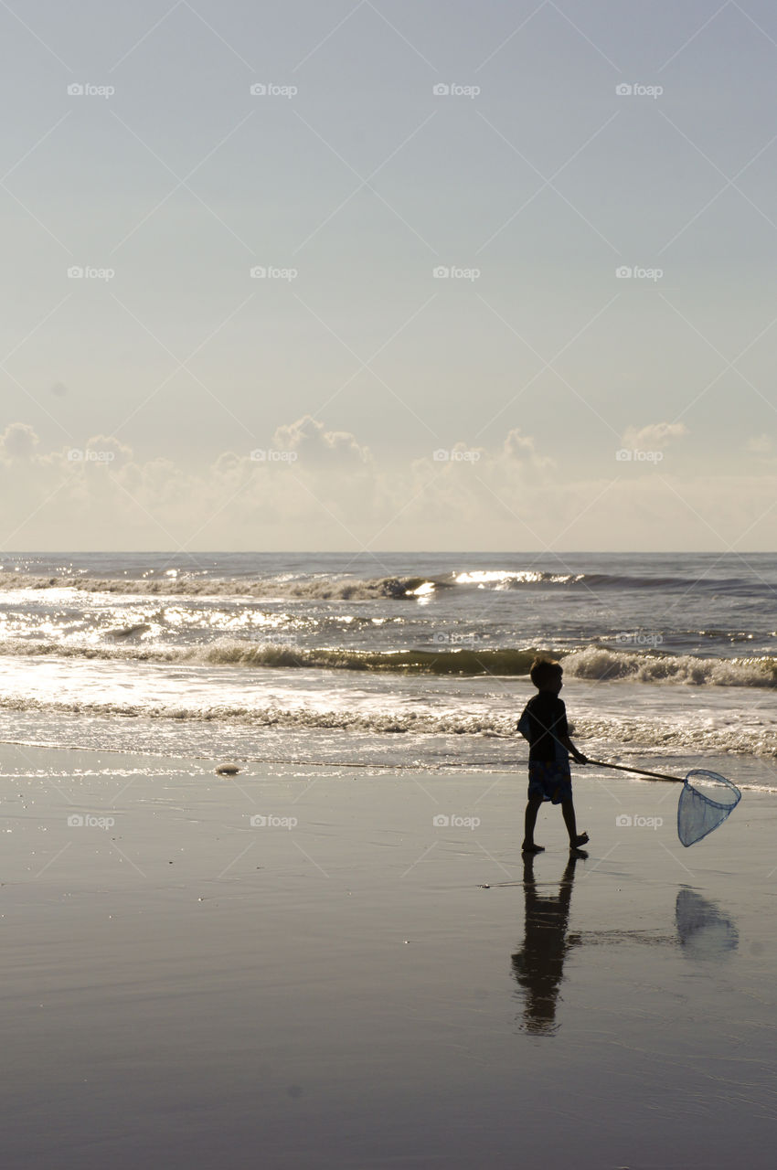 Boy on the Beach