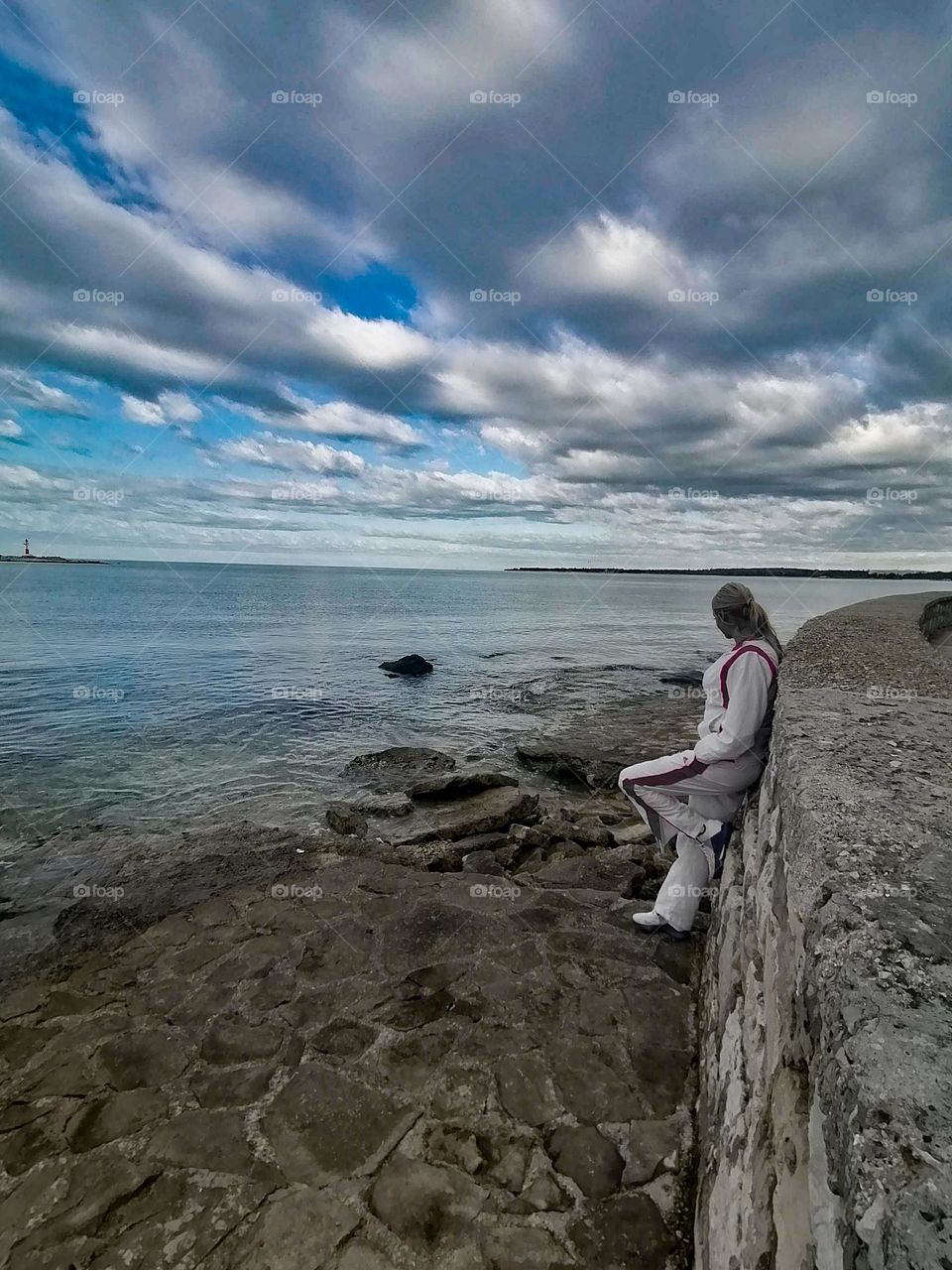 clouds, sky and me 💙💙💙