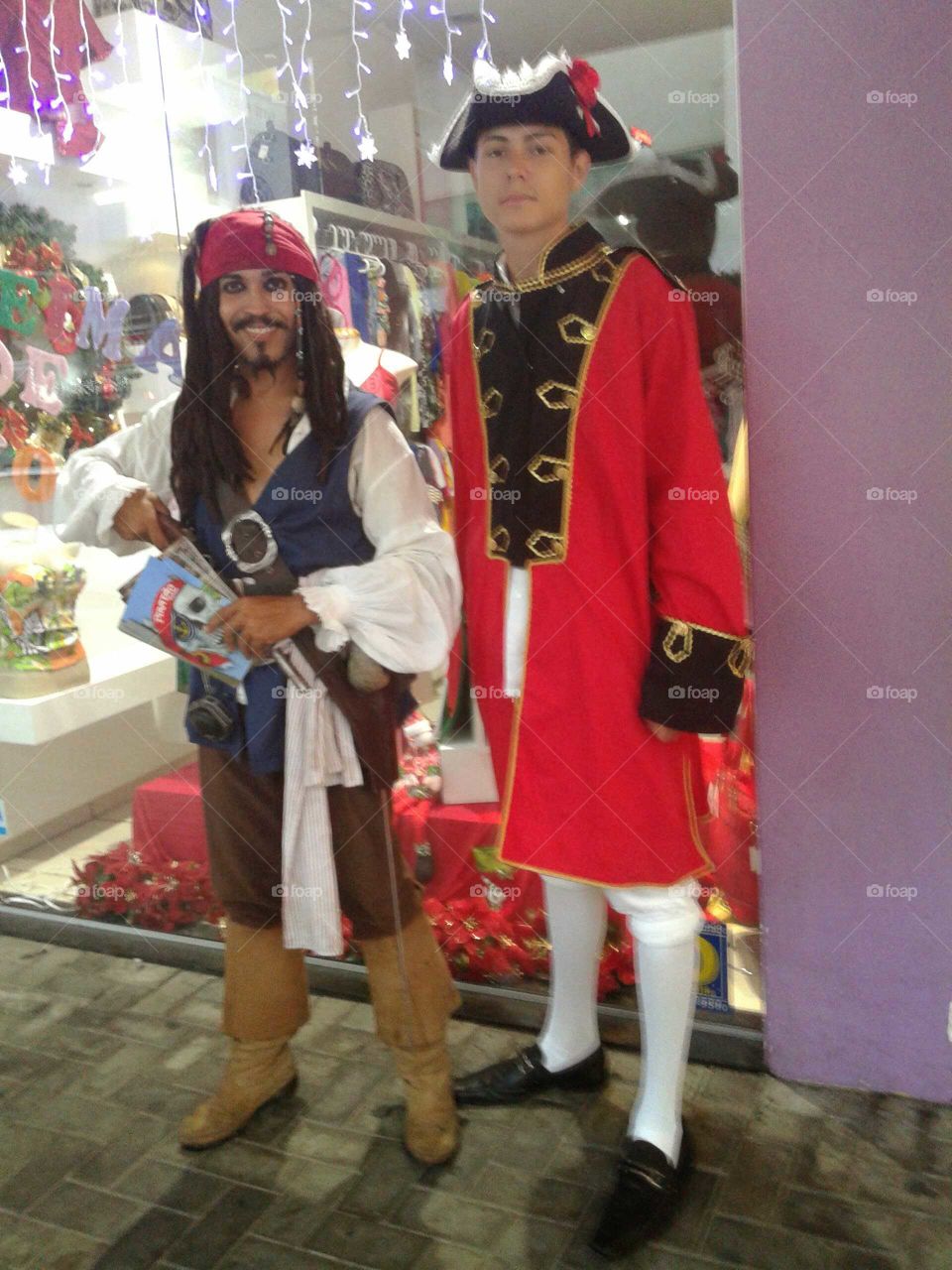 sósia de Jack Sparrow do Brasil