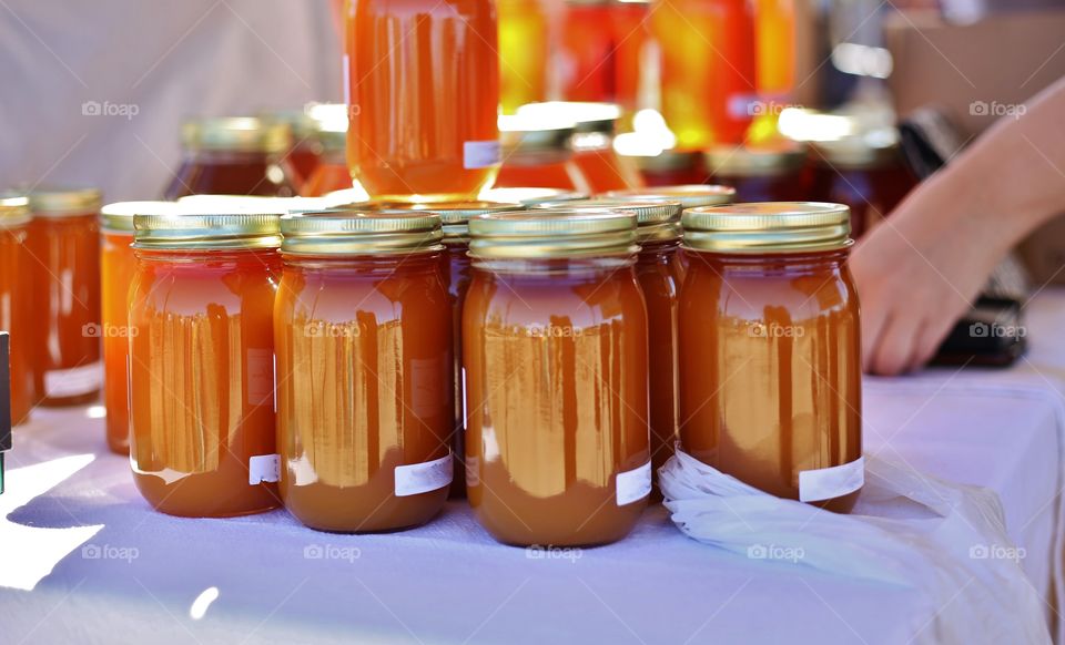 jars of honey