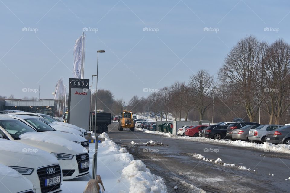 Snow, Car, Vehicle, Winter, Road