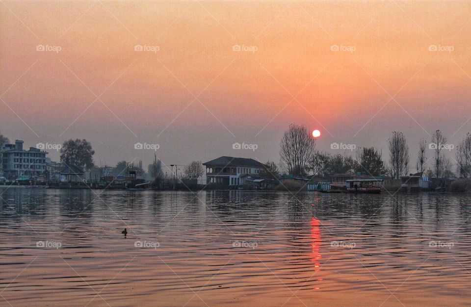 Sunset - Kashmir Dal Lake