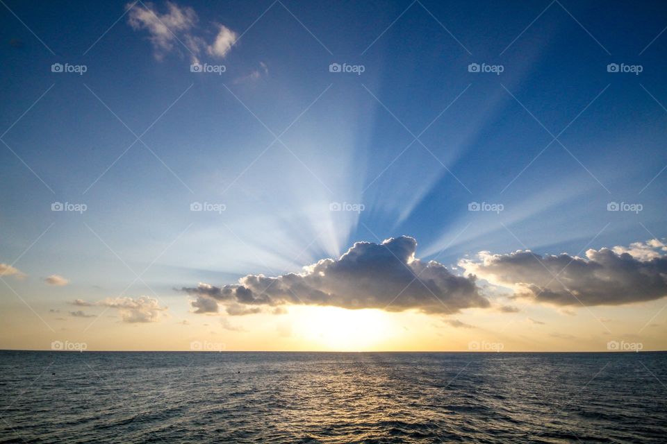 Sun in Ocean