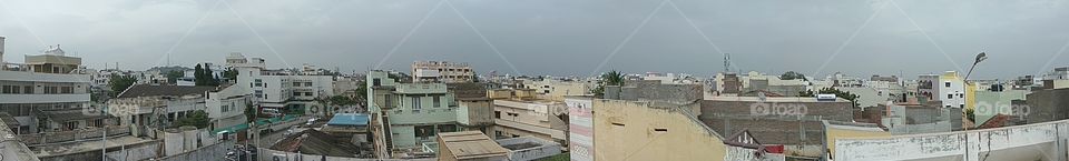 nice big building on top floor