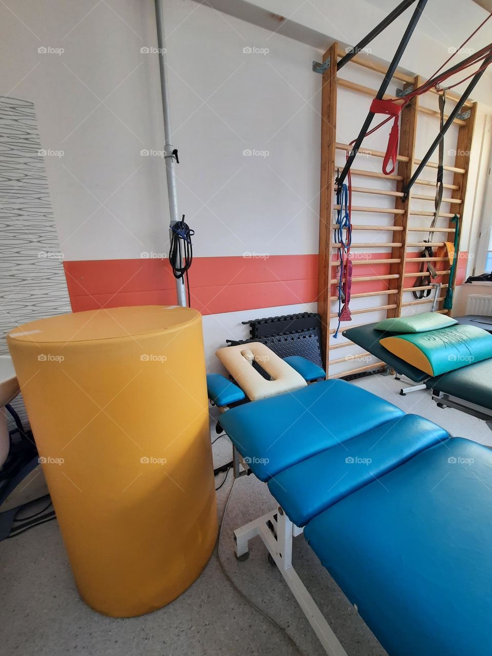 equipment in the rehabilitation room