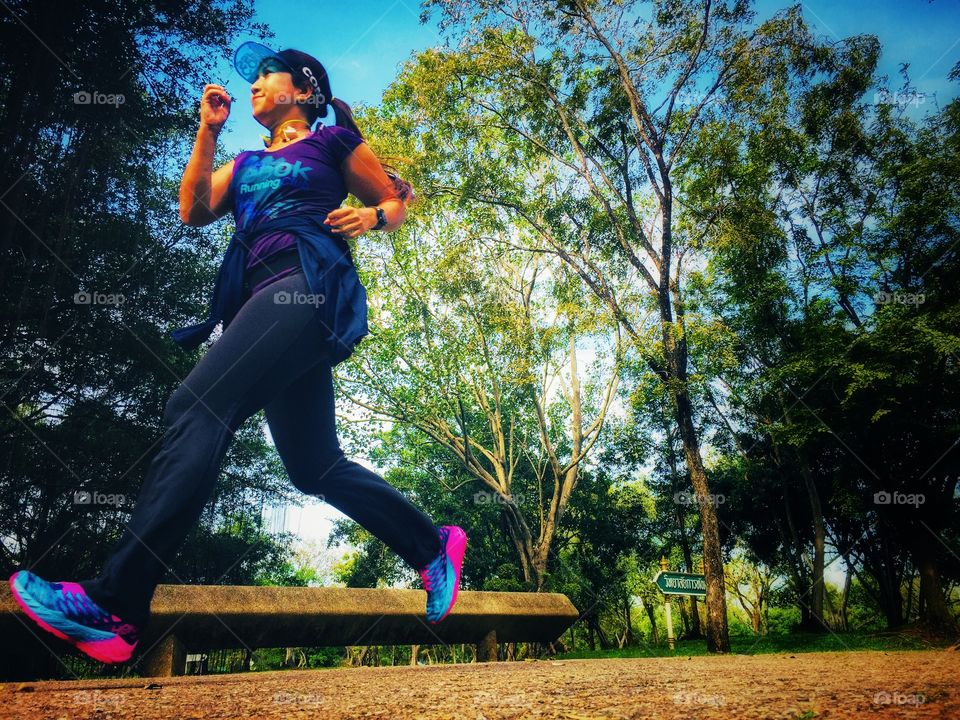 I’m run if I want.