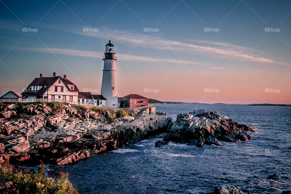 Lighthouse in Portland Maine