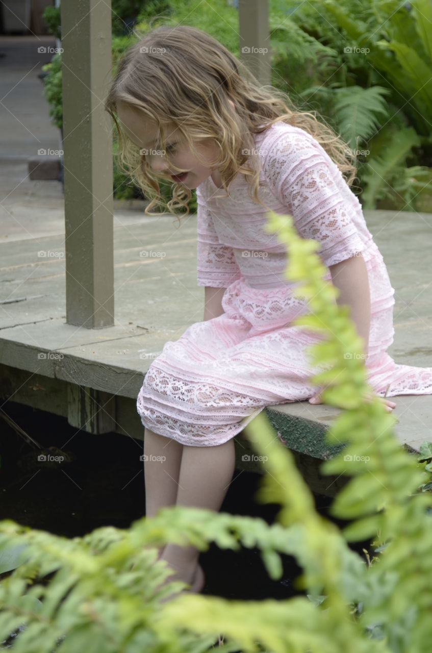 Daydreaming on the dock