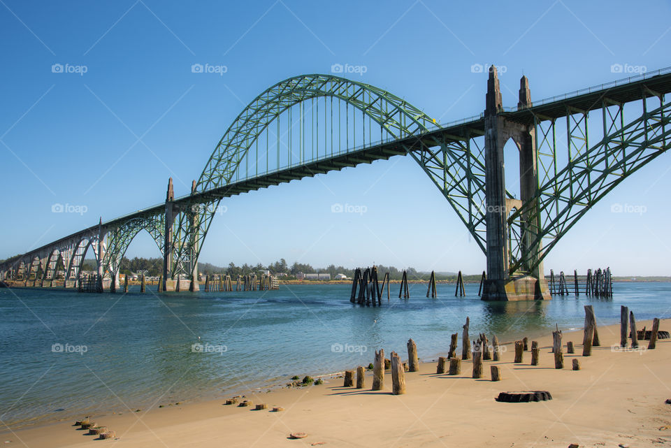 Bridge over the Bay - Newport, Oregon Yaquina Bay Bridge