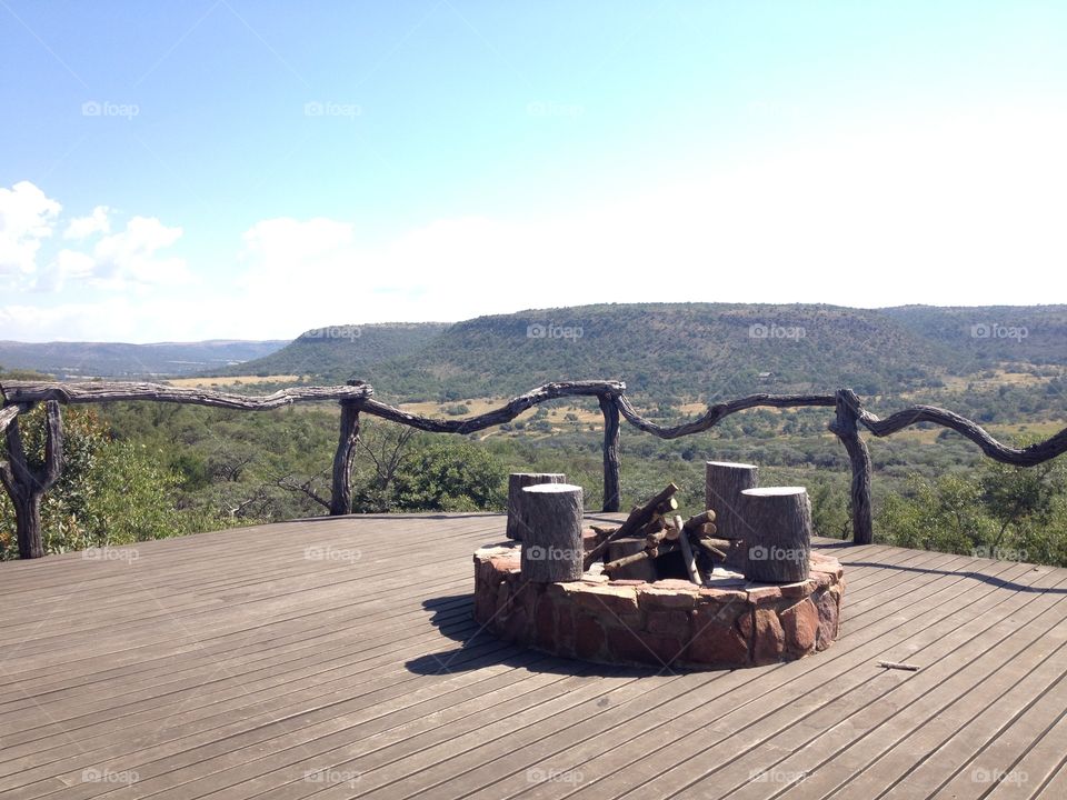 Taking it easy in Africa. Taking in the stunning silence of the Bushveld while enjoying the heat of the African Sun.