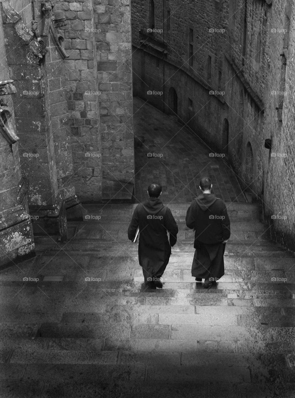 church stairs priests medieval by christomck