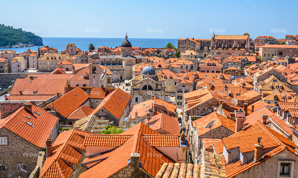 Dubrovnik roofs