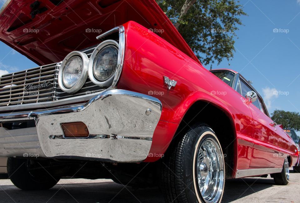 Chevrolet Impala red