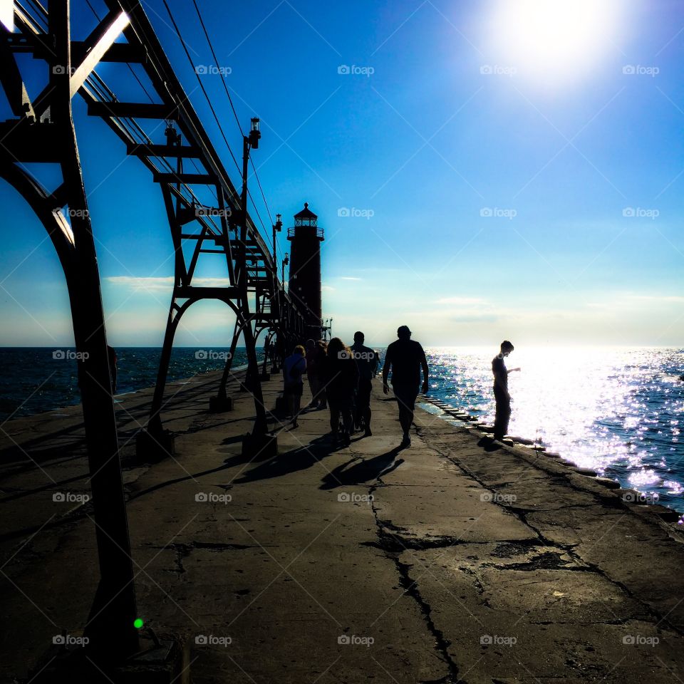 Beach, Sea, Ocean, Water, Sunset