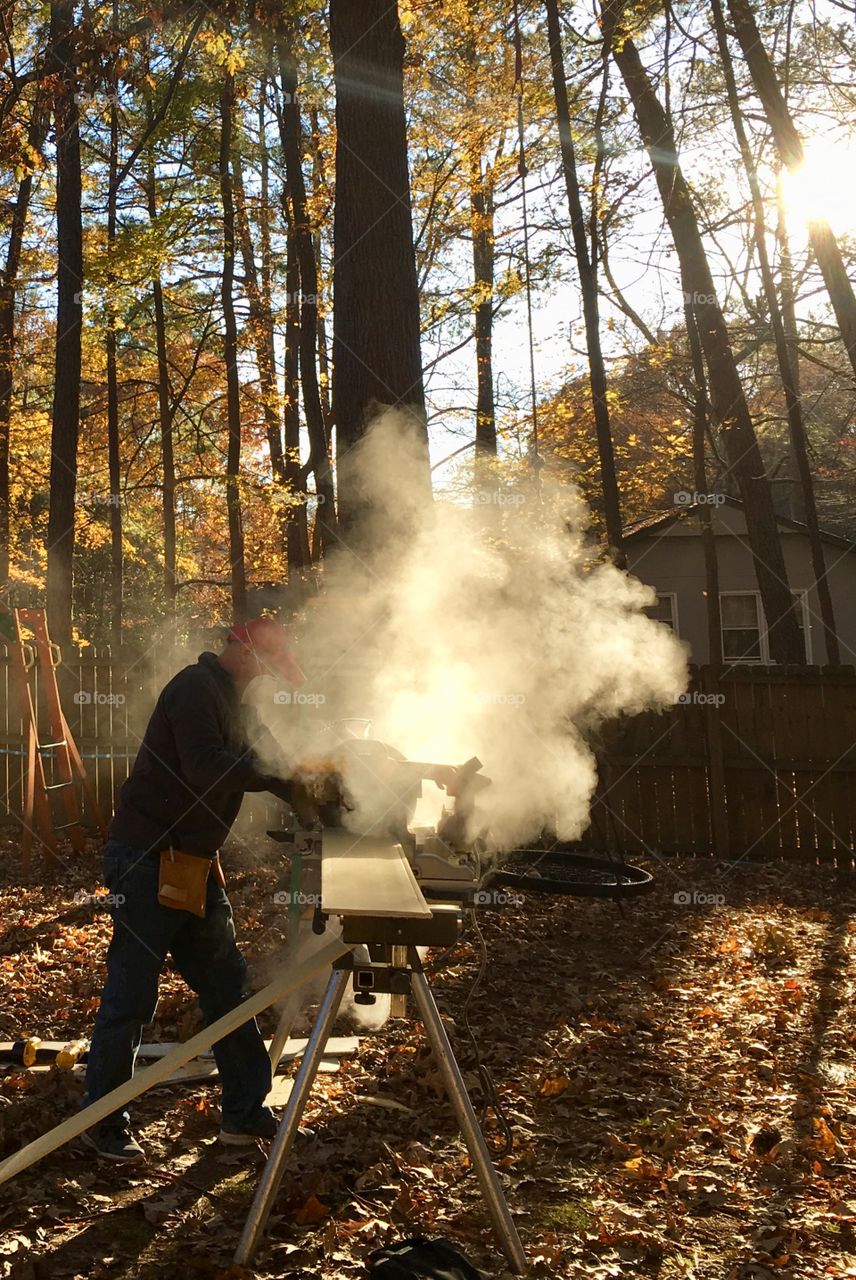 After  just five and a half months, I have finished replacing the siding on my chimney box. Woohoo!