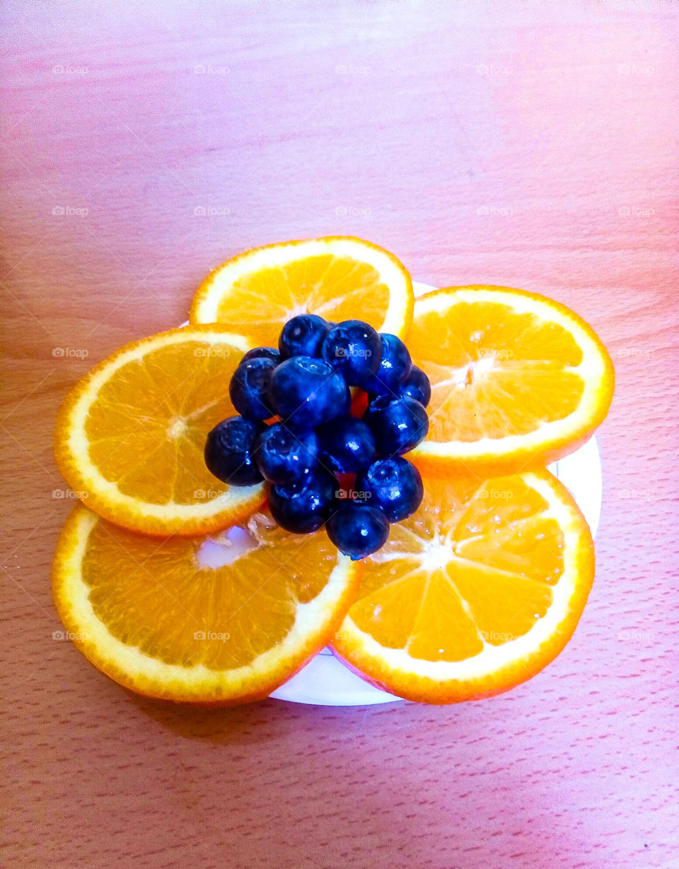 blueberry&orange