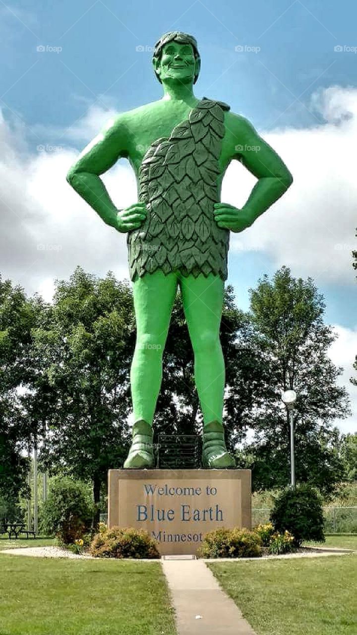 Jolly Green Giant, Blue Earth, MN