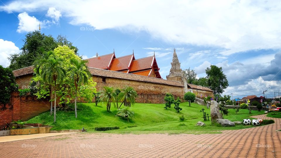 thailand temple. wat pratat lampang luang, lampang, thailand