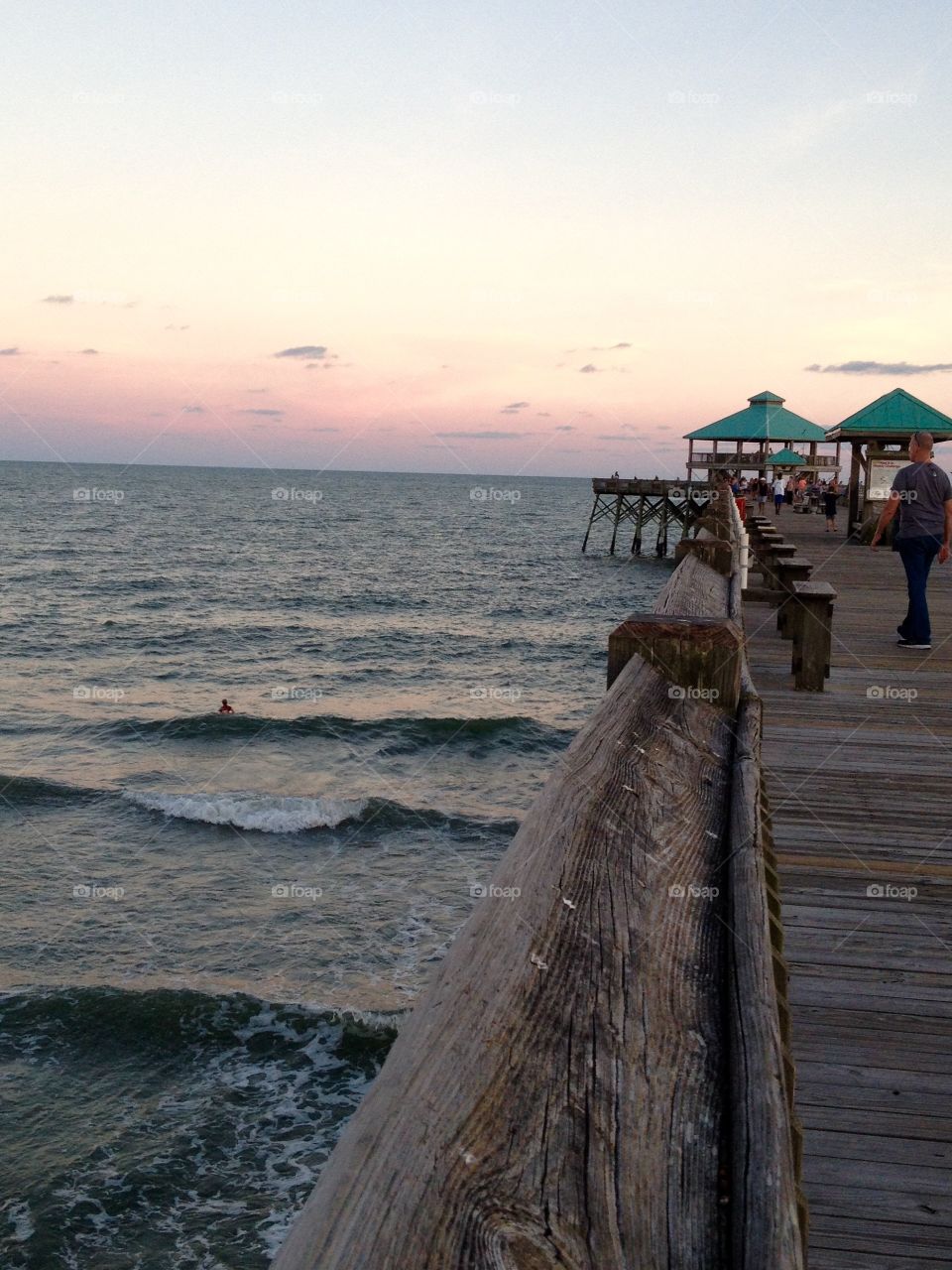 Sunset from the pier