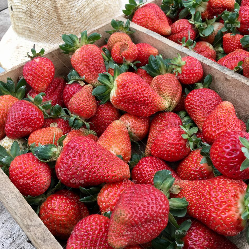 Yummy strawberries 
