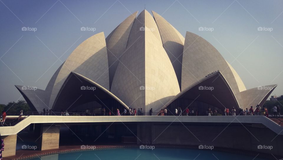 lotus temple, india