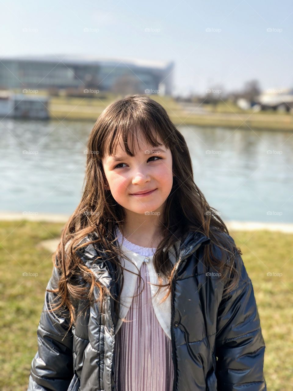 Little girl in Cracow 