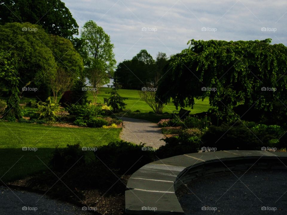 New York, Long Island, Nature, tree, plants, outdoors, calm, relax, shades, colors, Clouds, sky, path, view, architecture, 