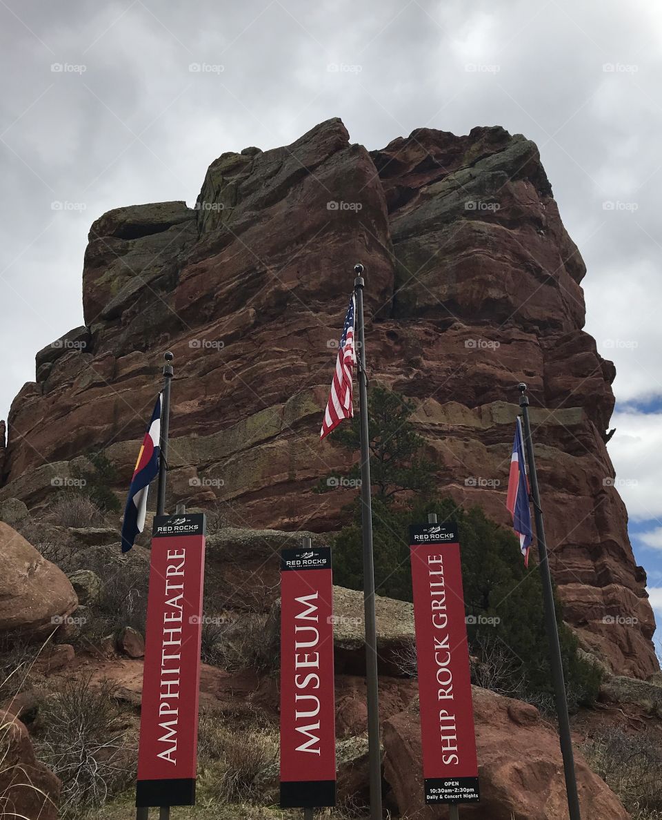 Red Rocks Amphitheater - main gate