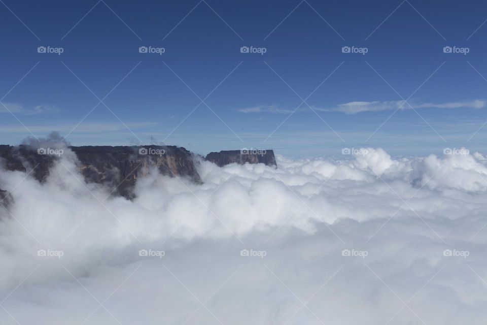 Clouds - Mountain and clouds.