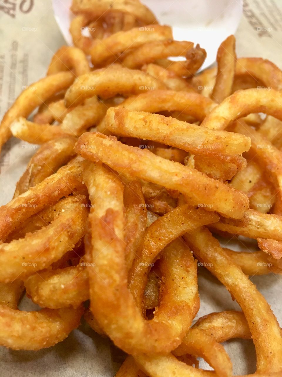 Seasoned curly fries from Arby’s