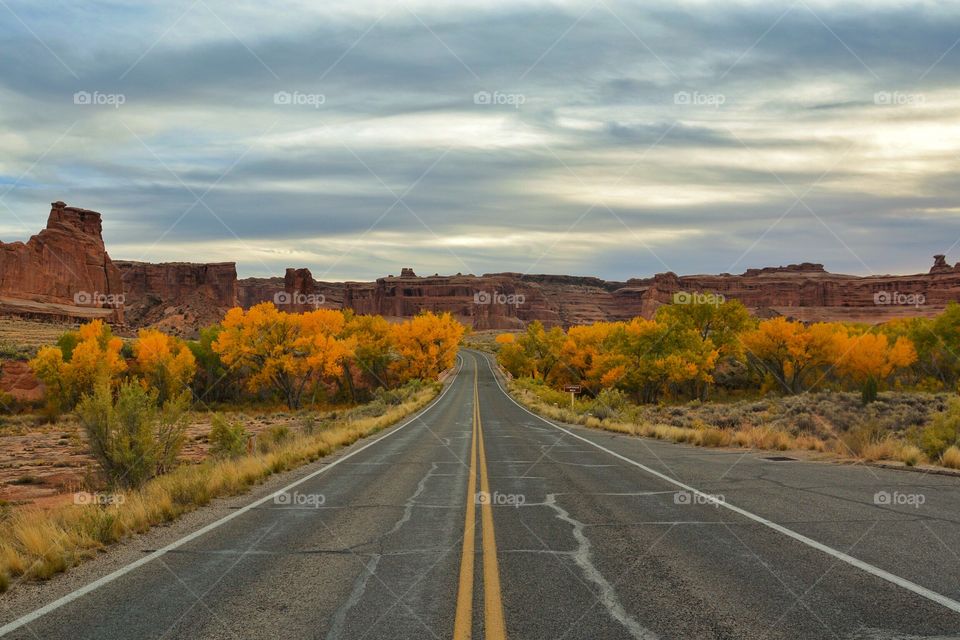 Arches National Park in Autumn